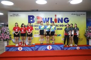 Đội Hà Nội giành chức vô địch toàn đoàn giải Bowling các đội mạnh toàn quốc 2020