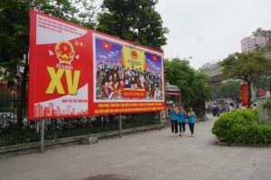 Một số hình ảnh tuyên truyền cổ động trực quan phục vụ bầu cử đại biểu Quốc hội khóa XV và đại biểu HĐND các cấp nhiệm kỳ 2021-2026