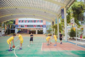 Trường phổ thông đầu tiên đào tạo bóng rổ chuyên sâu tại Hà Nội