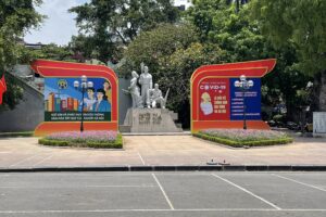 Tăng cường tuyên truyền cổ động trực quan phòng chống Covid-19