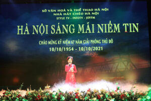 Nhà hát Chèo Hà Nội phát sóng chương trình nghệ thuật chào mừng ngày Giải phóng Thủ đô