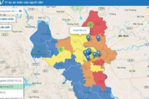 Thành phố Hà Nội công bố phân vùng cấp độ dịch Covid-19 tại 579 xã, phường