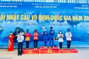 Hà Nội dẫn đầu tại Giải Nhảy cầu vô địch quốc gia năm 2021