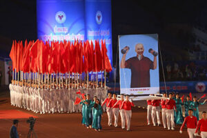 Đại hội TDTT toàn quốc lần thứ IX:  Môn Điền kinh và thể thao dưới nước tổ chức ở Hà Nội