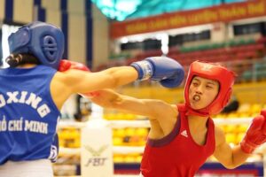 Nữ Hà Nội giữ vững ngôi đầu tại giải Vô địch Boxing nam nữ toàn quốc 2021