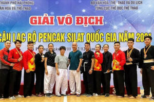 Kết thúc giải Vô địch các Câu lạc bộ Pencak silat quốc gia 2021: Hà Nội giành ngôi Nhất đoàn
