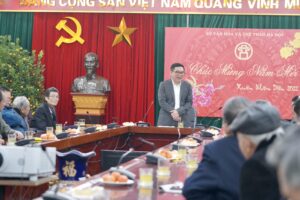 Sở Văn hoá và Thể thao tổ chức gặp mặt cán bộ hưu trí nhân dịp Xuân Nhâm Dần