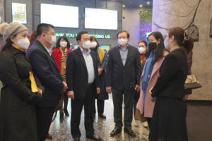 Kiểm tra công tác phòng, chống dịch Covid -19 tại một số cụm rạp chiếu phim ở Hà Nội