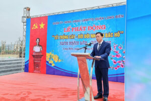 Quận Long Biên phát động Tết trồng cây Xuân Nhâm Dần