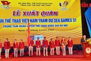 Kiếm thủ Vũ Thành An: “Vinh dự khi được cầm cờ tổ quốc trên quê hương mình”