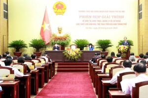 HĐND thành phố Hà Nội tổ chức giải trình về việc đầu tư, khai thác, quản lý, sử dụng các thiết chế văn hóa, thể thao