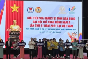 Hơn 140 xạ thủ dự giải tiền SEA Games 31 môn bắn súng