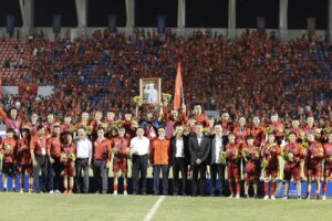 ĐT nữ Việt Nam lần thứ ba liên tiếp giành HCV bóng đá nữ SEA Games