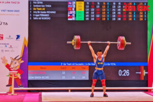 SEA Games 31: Cử tạ Việt Nam phá 6 kỷ lục SEA Games, giành 3 HCV