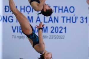 Tuyển Nhảy cầu Việt Nam khép lại SEA Games 31 với 5 huy chương