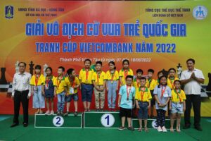 Hà Nội xếp thứ hai toàn đoàn tại giải Cờ vua trẻ quốc gia 2022