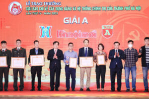 Phát động Giải báo chí về xây dựng Đảng và hệ thống chính trị của thành phố Hà Nội lần thứ V năm 2022