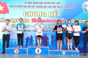 Huyện Mê Linh tổ chức “Chung kết Giải chạy Báo Hànộimới mở rộng lần thứ 47 – năm 2022”