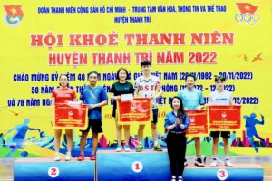 Hội khỏe thanh niên huyện Thanh Trì năm 2022: Thu hút hơn 500 vận động viên tham gia