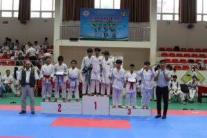 Hơn 300 vận động viên dự Giải karatedo Sơn Tây