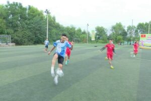 Khai mạc Giải bóng đá thanh niên huyện Đông Anh