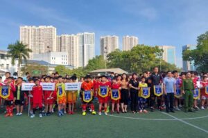 Quận Thanh Xuân: Giải bóng đá Thiếu niên – Nhi đồng lần thứ III
