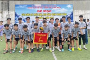 Bế mạc Giải bóng đá Thiếu niên – Nhi đồng quận Thanh Xuân