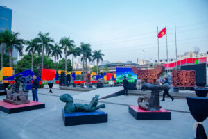 Khai mạc trưng bày nghệ thuật điêu khắc sắp đặt cá nhân quy mô lớn tại Bảo tàng Hà Nội