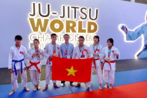 06 Vận động viên Hà Nội đoạt Huy chương tại Giải Vô địch Jujitsu thế giới 2022