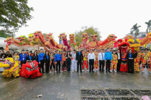 Liên hoan múa Lân Sư Rồng nghệ thuật huyện Thanh Oai lần thứ I năm 2023