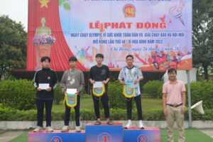 Các xã, thị trấn của Mê Linh phát động Ngày chạy Olympic vì sức khỏe toàn dân