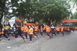 Quận Thanh Xuân: Tổ chức thành công Ngày chạy Olympic,   giải chạy báo Hànộimới