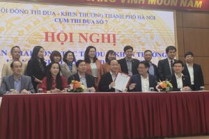 Cụm thi đua số 7 tổ chức hội nghị triển khai công tác thi đua, khen thưởng và ký kết giao ước thi đua năm 2023