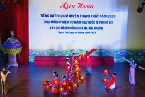Liên hoan Tiếng hát phụ nữ huyện Thạch Thất năm 2023
