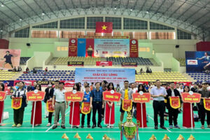 Khai mạc Giải cầu lông huyện Hoài Đức mở rộng lần III – Cup Lining năm 2023