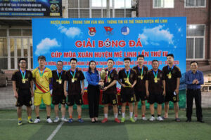 Chung kết giải Bóng đá “Cúp Mùa Xuân” lần thứ IV huyện Mê Linh năm 2023