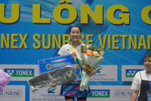 Nguyễn Thùy Linh vô địch Giải cầu lông quốc tế Ciputra Hanoi – Yonex Sunrise 2023