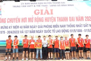 Giải Bóng chuyền hơi mở rộng huyện Thanh Oai năm 2023
