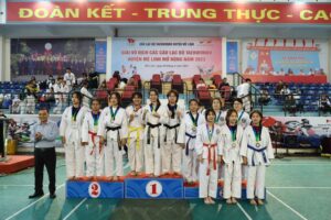 Giải vô địch các câu lạc bộ Taekwondo huyện Mê Linh mở rộng năm 2023