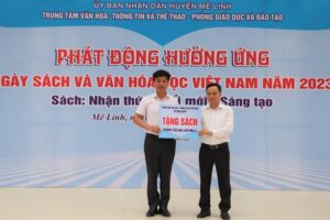 Huyện Mê Linh hưởng ứng Ngày sách và Văn hóa đọc Việt Nam lần thứ II năm 2023