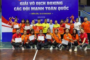 Hà Nội Nhất toàn đoàn Giải vô địch Boxing các đội mạnh toàn quốc 2023