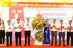 Thanh Oai tổ chức lễ khánh thành công trình tu bổ Đình làng Minh Kha, xã Bình Minh