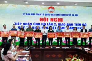 Hà Nội tiếp nhận ủng hộ lần 2 Quỹ ‘Vì biển, đảo Việt Nam’ năm 2023