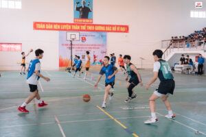 Giải bóng Rổ thanh thiếu niên xã Vân Hà mở rộng
