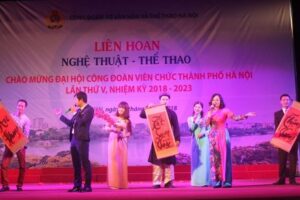 Tổ chức Liên hoan văn nghệ chào mừng Đại hội Công đoàn Viên chức thành phố Hà Nội lần thứ VI, nhiệm kỳ 2023 – 2028