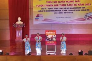 Quận Hoàng Mai tổ chức Hội thi tuyên truyền giới thiệu sách chủ đề “Tự hào Thăng Long – Hà Nội ngàn năm văn hiến”