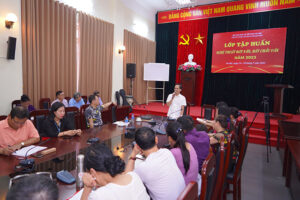 Lớp tập huấn nghệ thuật Hát Văn, Hát Chầu văn năm 2023