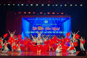 Hội diễn văn nghệ công nhân, viên chức, lao động Thủ đô năm 2023 – Cụm thi đua số 1 Liên đoàn lao động thành phố Hà Nội