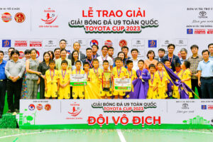 U9 Hà Nội lên ngôi vô địch Giải bóng đá U9 toàn quốc Toyota Cup 2023