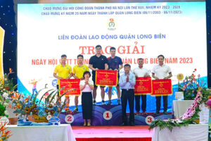 Ngày hội Văn hoá –Thể thao trong CNVCLĐ quận Long Biên năm 2023